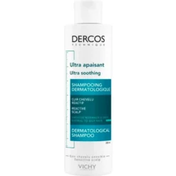 VICHY Dercos Ultra Soothing rauhoittava shampoo normaaleille ja rasvoittuville hiuksille