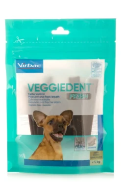 VIRBAC Veggiedent Fresh koirille alle 5 kg