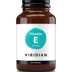 Viridian luonnollinen E-vitamiini 400 IU Veg 30 kaps