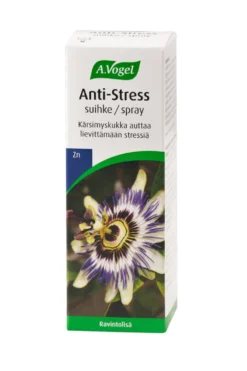 VOGEL Anti-Stress kärsimyskukka- ja sitruunamelissauutteita sekä sinkkiä sisältävä suusuihke