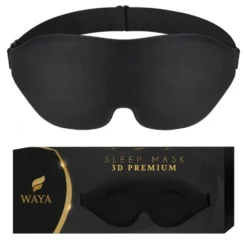 WAYA Premium 3D-unimaski musta