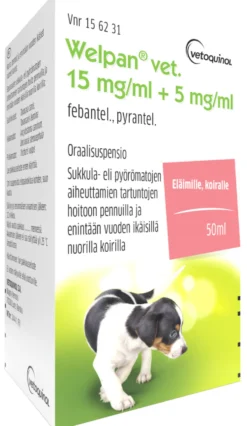 WELPAN VET 14,4 mg/ml/15 mg/ml oraalisuspensio
