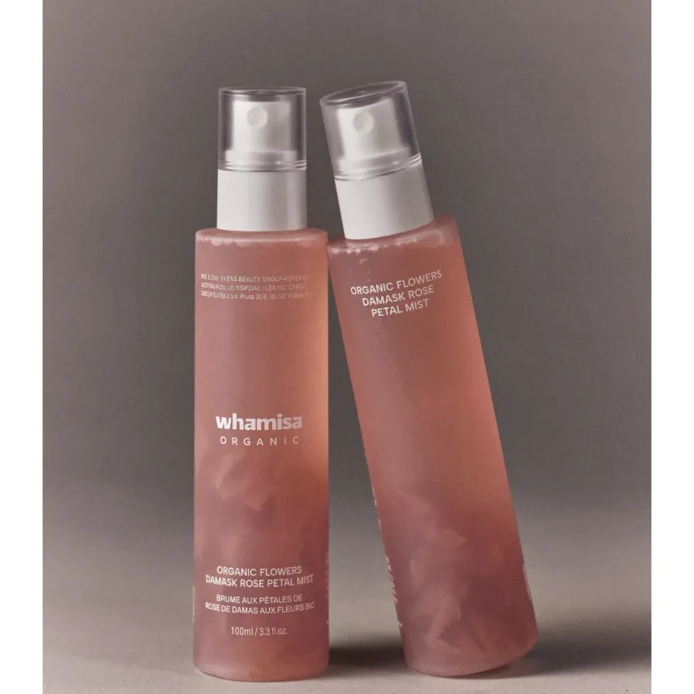Whamisa Organic Flowers Damask Rose Petal Mist 100 ml