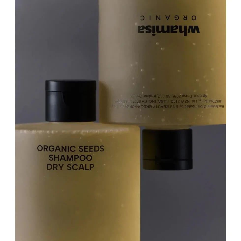 Whamisa Organic Seeds Shampoo Dry Scalp 490 ml