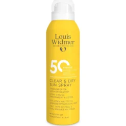 Widmer Clear & Dry Sun spray SPF50 hajusteeton 200 ml