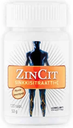 ZINCIT Sinkkisitraattitabletti